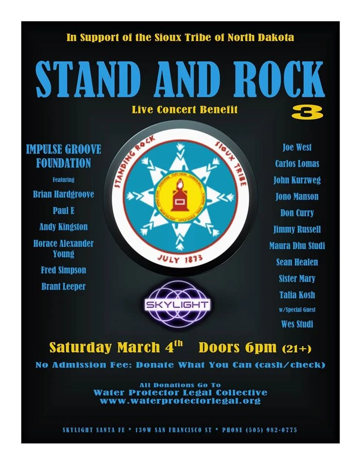 STAND AND ROCK 3 Benefit Concert at Skylight - Santa Fe