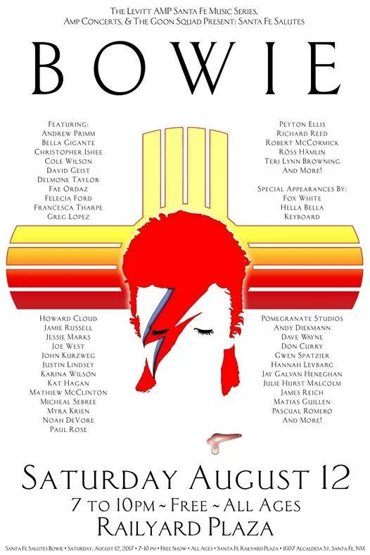 BOWIE ~ Santa Fe Salutes David Bowie  