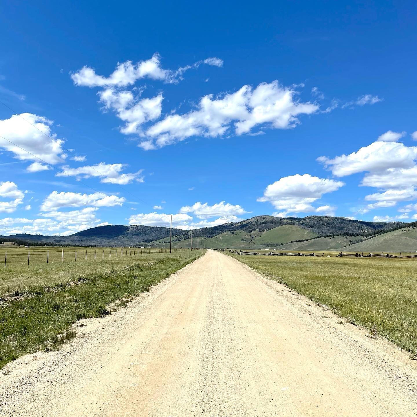 Open roads and blue skies. Stanley is something special! #sawtoothvista