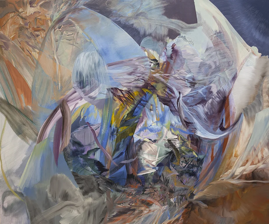 Quarter Bell Meridian acrylic on canvas 60" x 72"