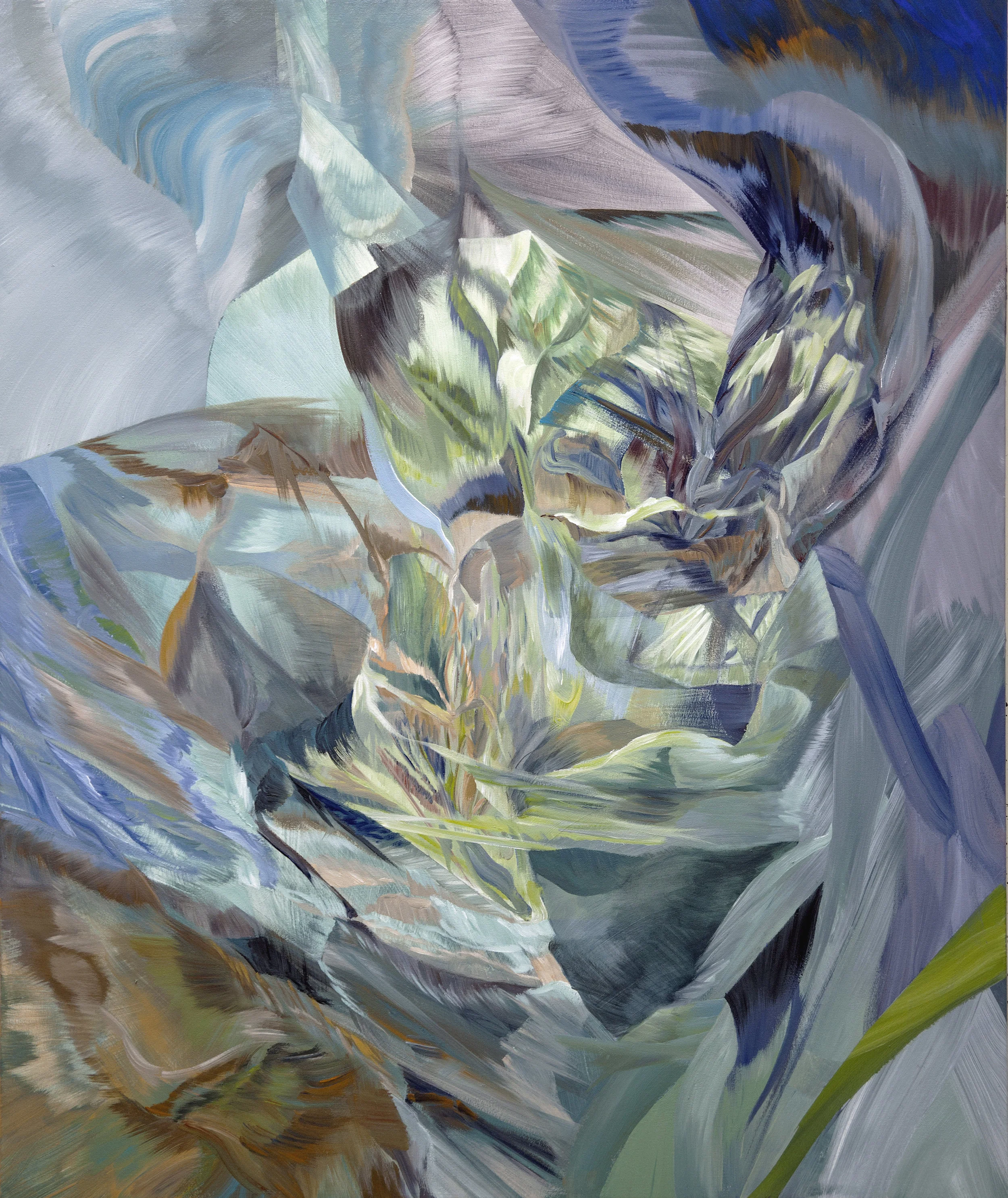 In the Balance acrylic on canvas 43" x 36"