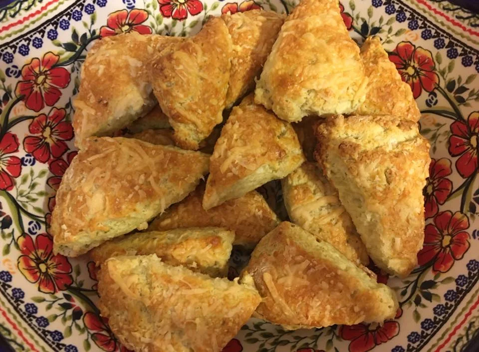 These parmesan herb are the most amazing scones in existence
