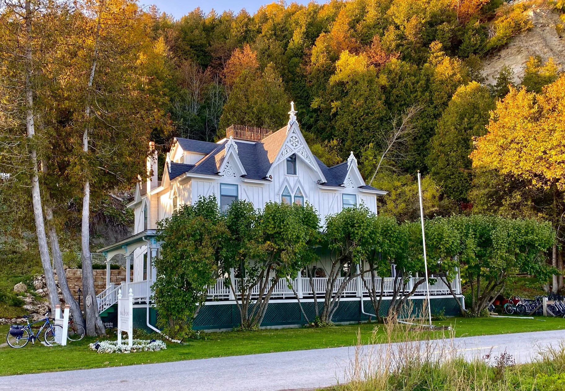 A beautiful fall day on Mackinac