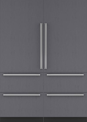 Fridge & freezer from the new integrated collection.