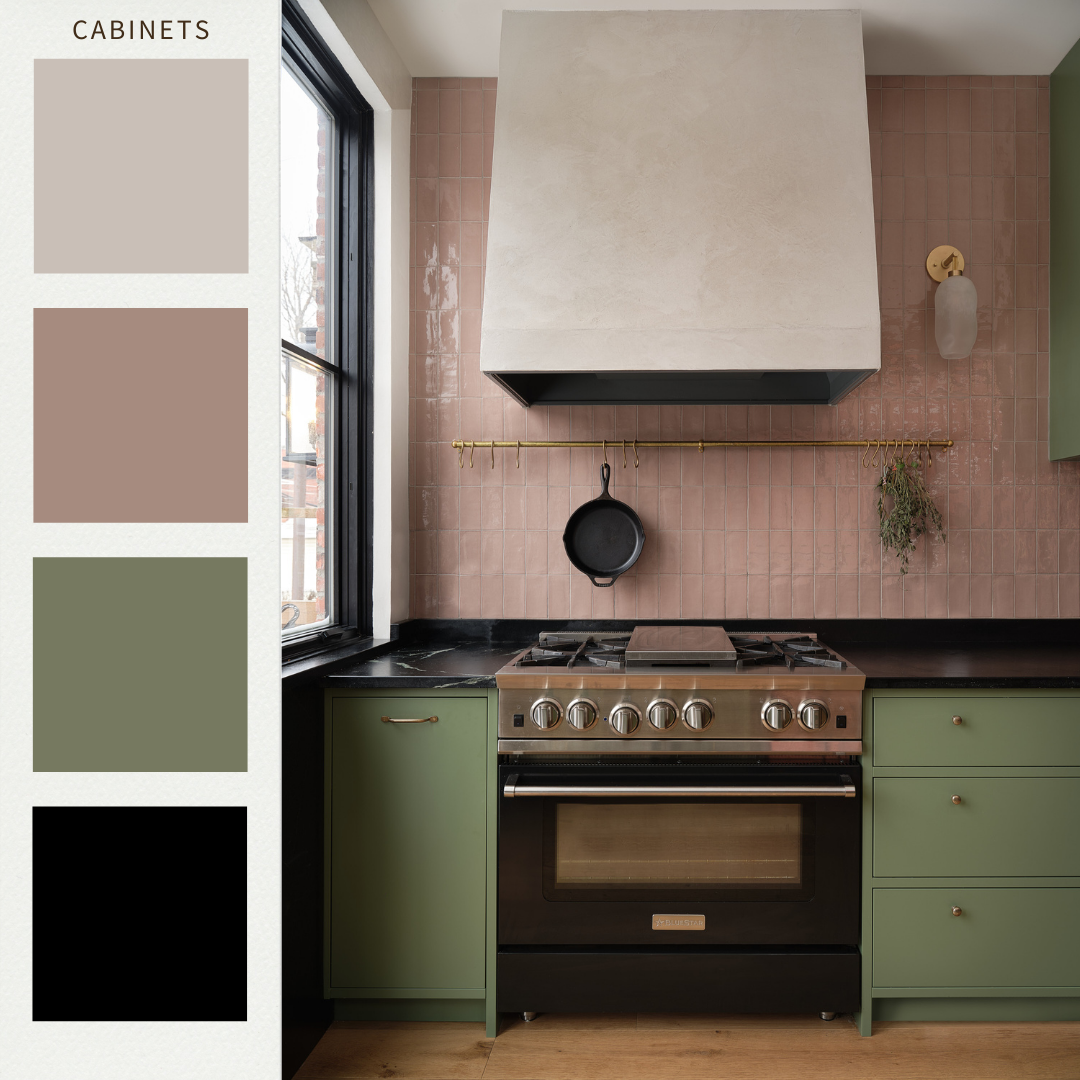 The way to put color in your kitchen.