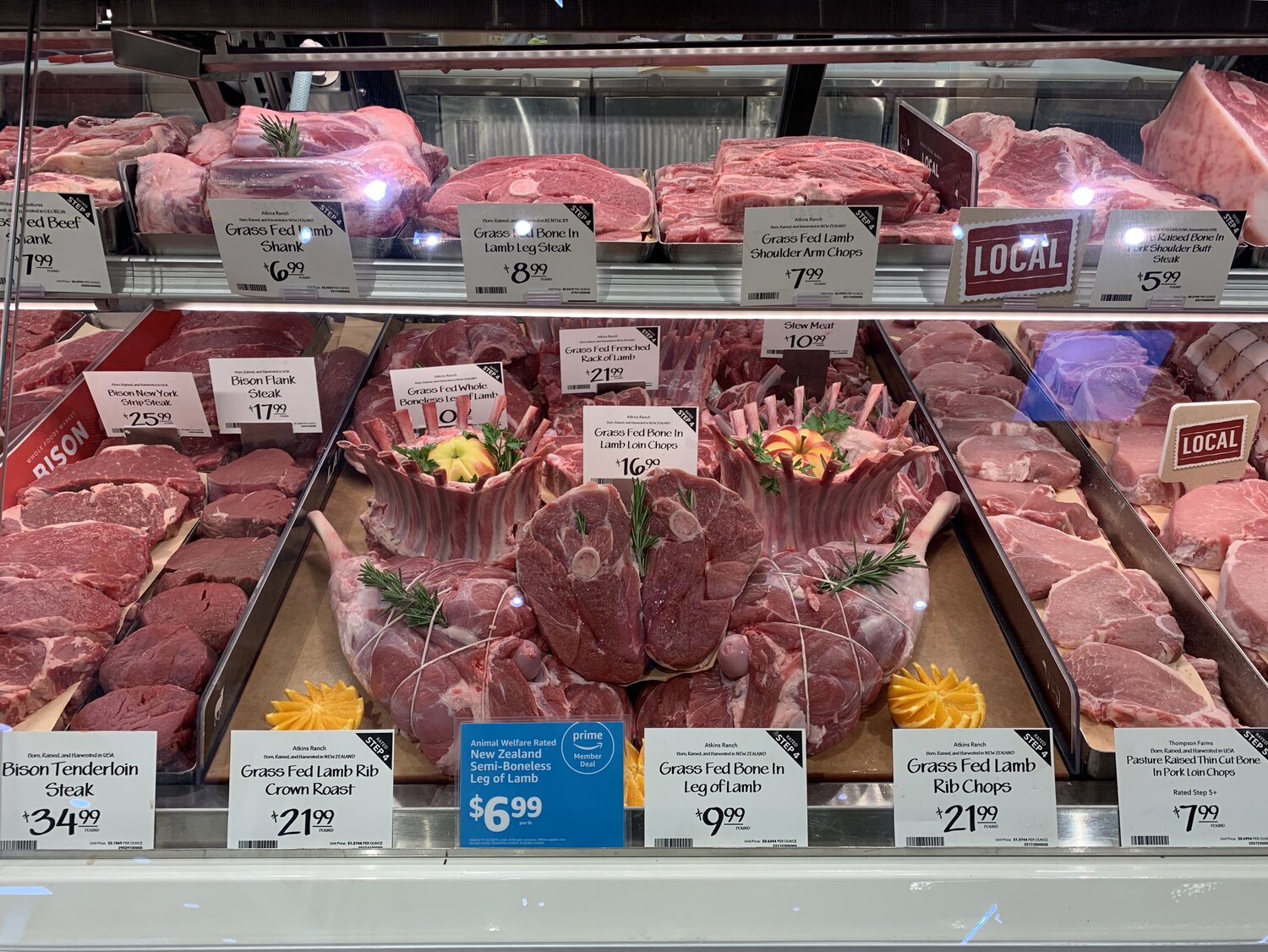 Meat at Whole Foods Market
