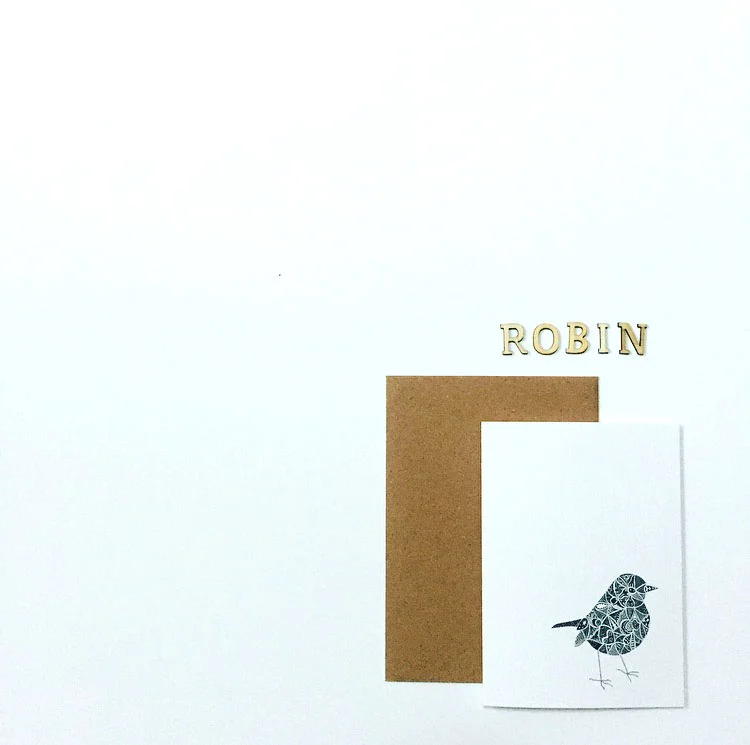 ROBIN Greeting Card