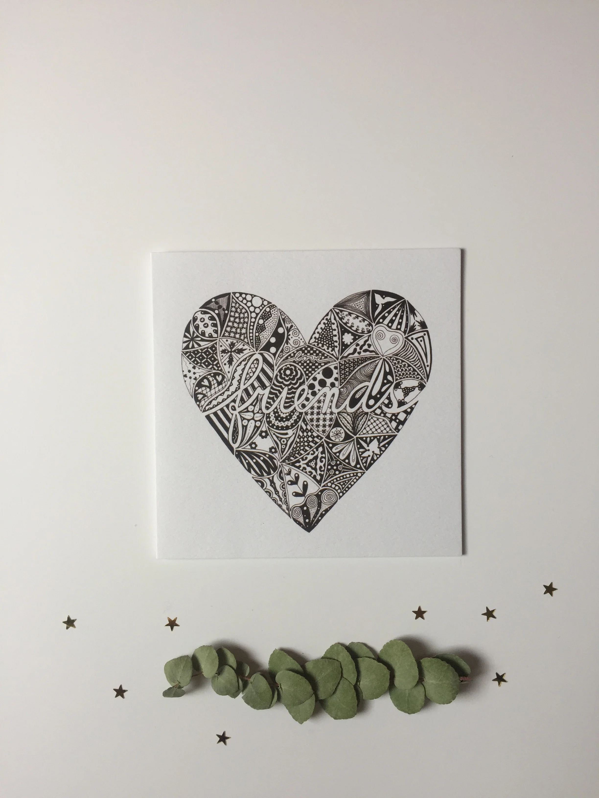 FRIENDS greeting card