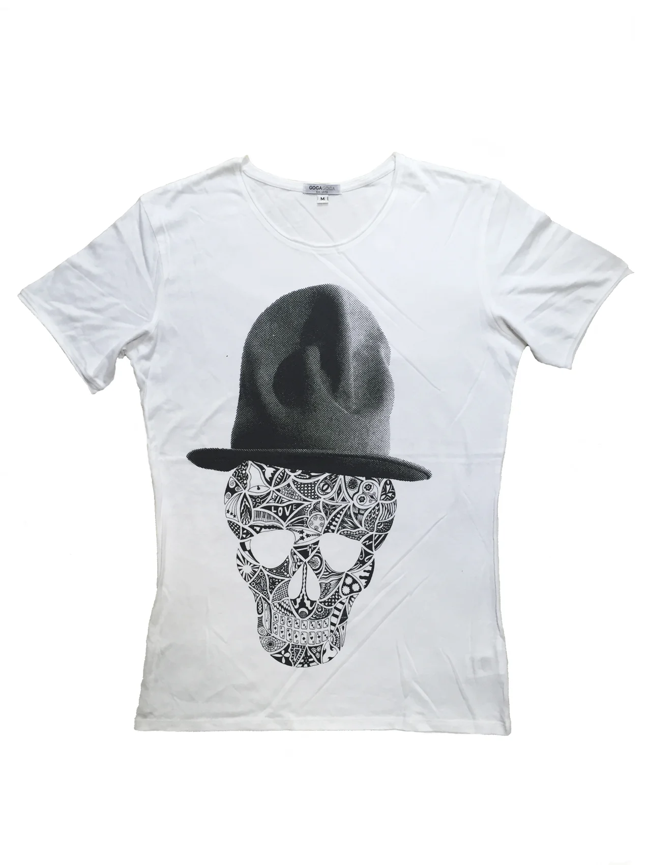 MEN || Skull T-shirt in white