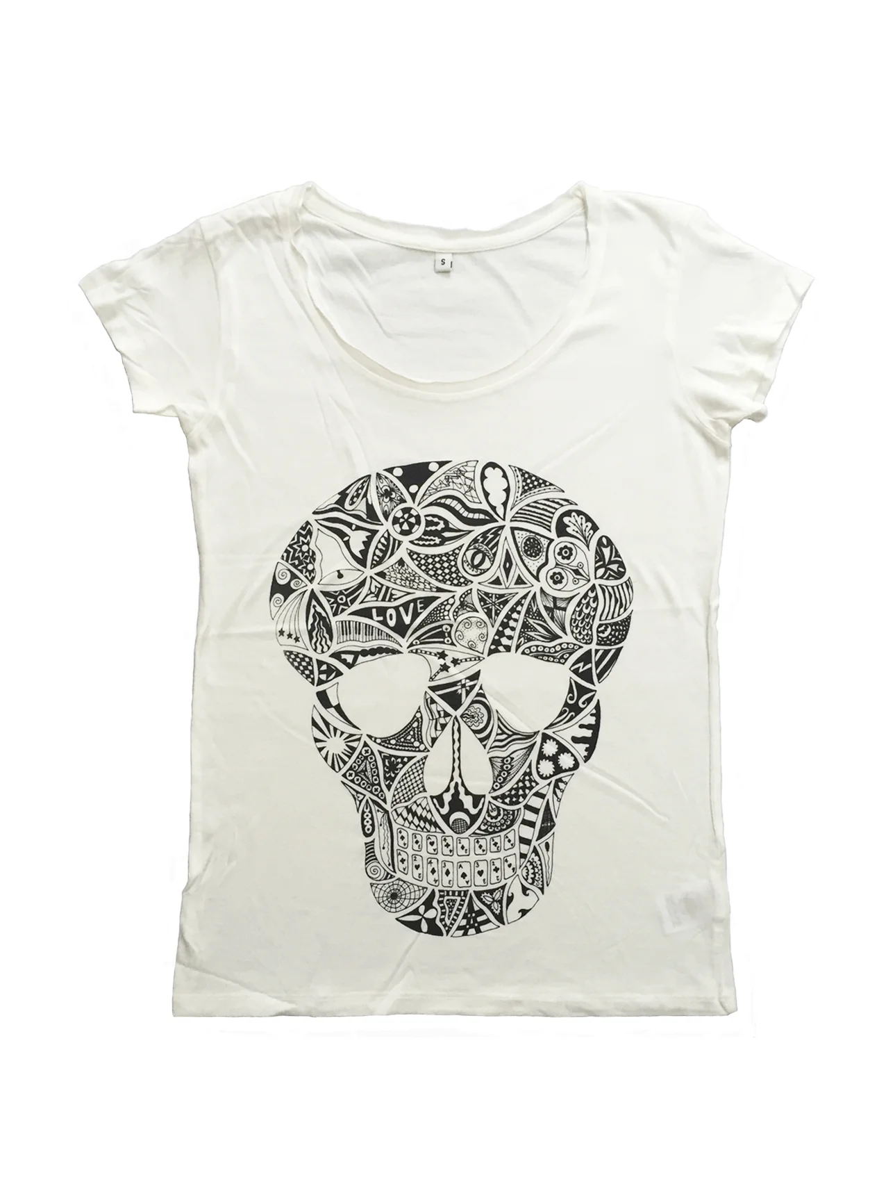 WOMEN || Raw Edge jersey t-shirt with 'Jose' print 