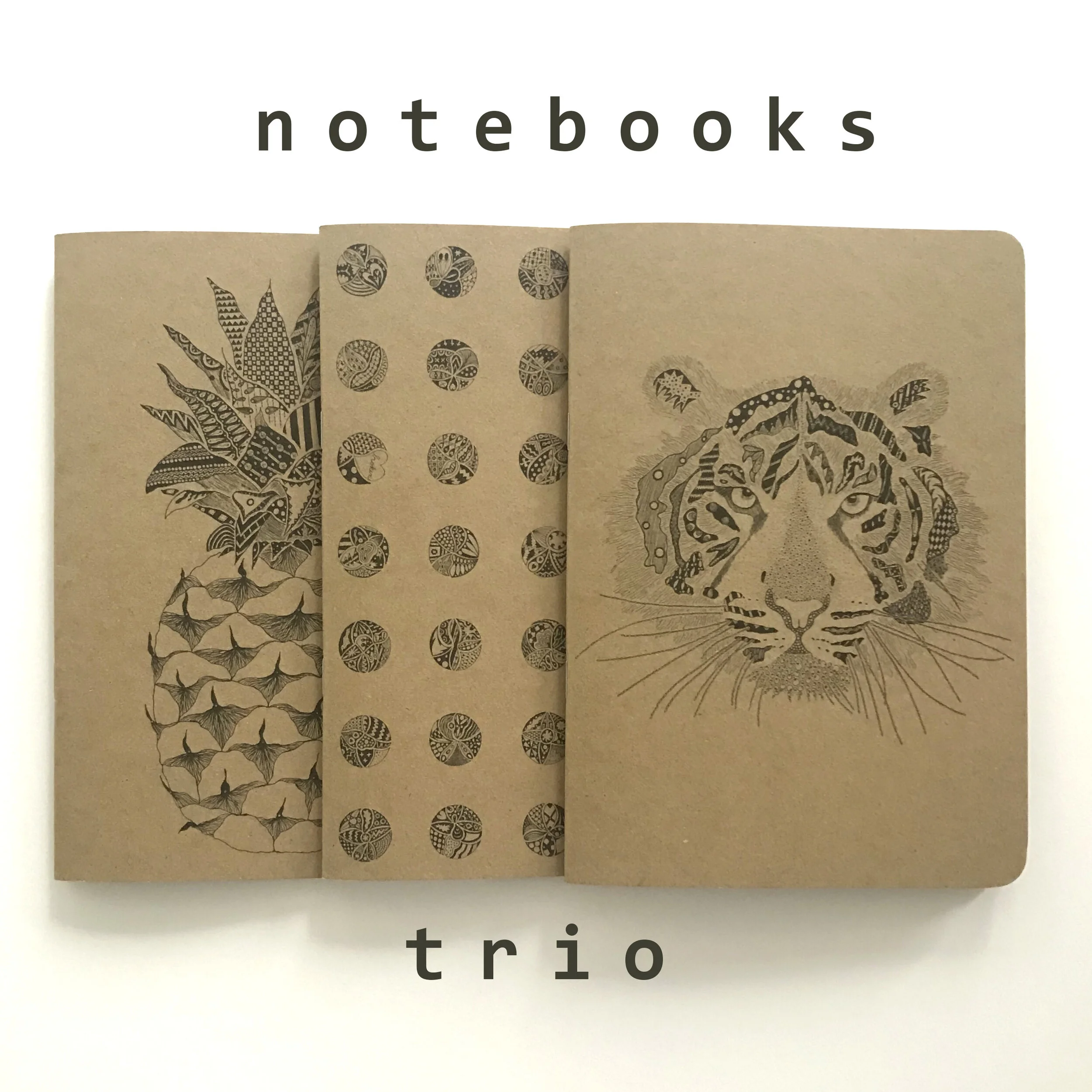 3 notebooks for £12