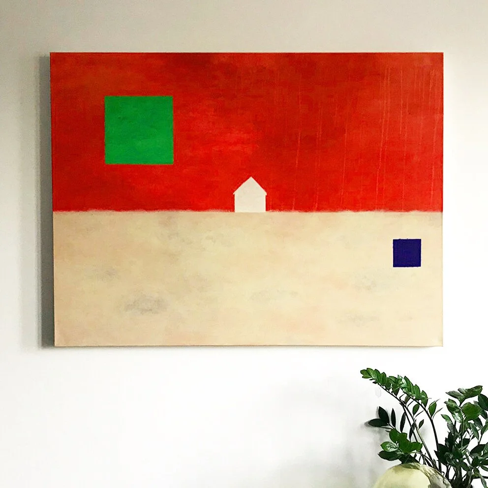 Tree, House And A Well