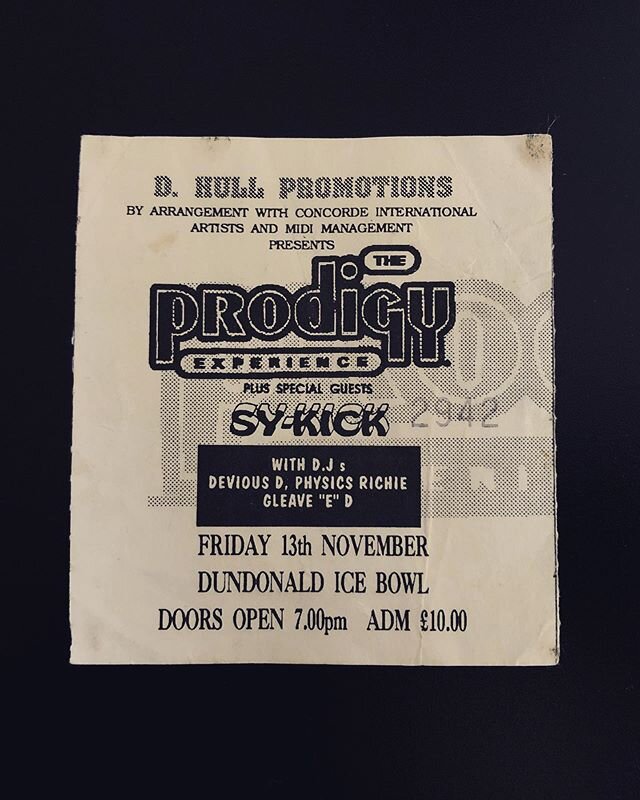 #tbt to my first rave in 1992 when @theprodigyofficial came to Belfast for their first UK tour. The troubles were still escalating at the time in Northern Ireland and this was the escape we needed to get away from the bullshit. These early raves brou