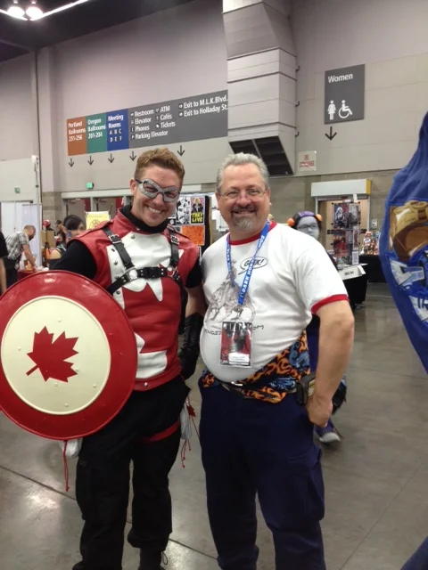Capt Canada and Jay Larsen at RCCC 2014