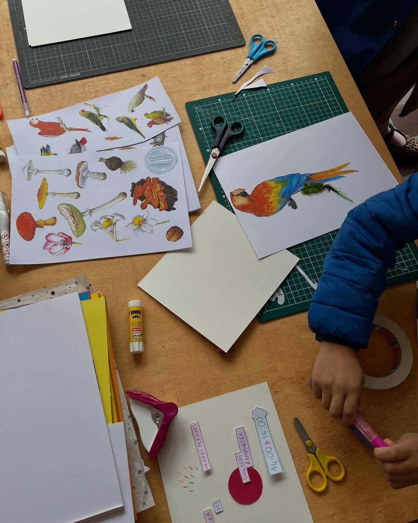 🪼Samedi 21 juin, on organise une derni&egrave;re f&ecirc;te avec @emiliesarnel avant que notre atelier ferme.

🐦&zwj;⬛Apr&egrave;s le succ&egrave;s du mois dernier, j&rsquo;animerai un nouvel atelier collage &agrave; emporter de 15h &agrave; 17h, &