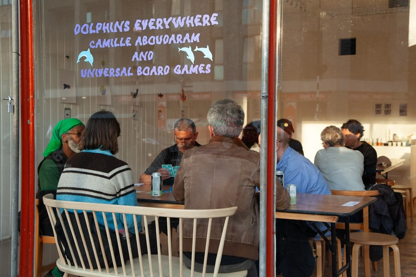 🐬 Yesterday was D-Day (dolphin day)! 🐬 

Massive thank you to everyone who made it last night to the launch party! 🩵

I&rsquo;m very grateful (and a bit emotional) to finally be able to share Dolphins Everywhere, the board game I have created with