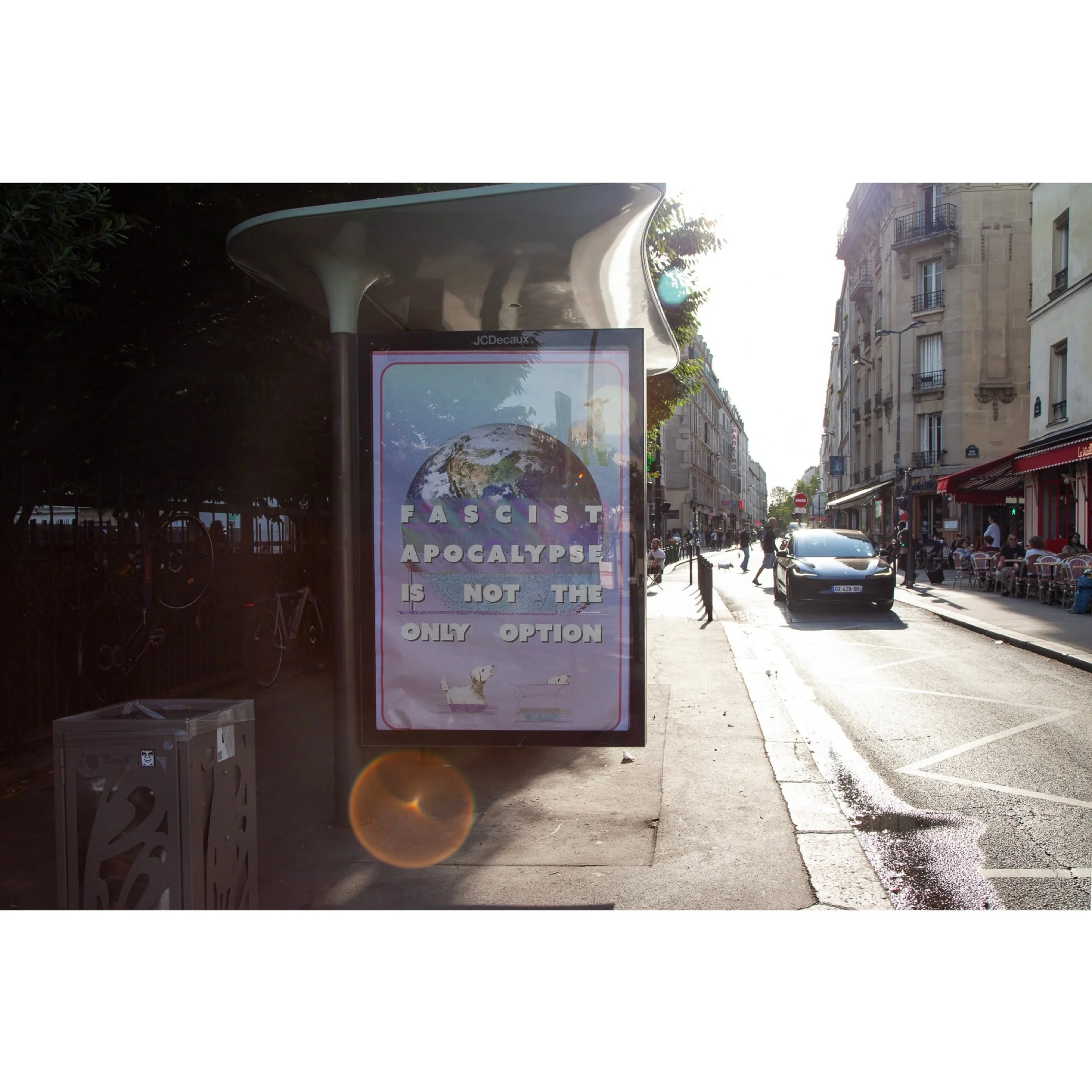 &lsquo;Fascist apocalypse&rsquo;, Paris, 2026

Because that&rsquo;s what we&rsquo;re being sold constantly. &ldquo;AI is the future.&rdquo; &ldquo;Data centres are inevitable.&rdquo; &ldquo;Slowing growth is futile.&rdquo; &ldquo;Techno-solutionism i
