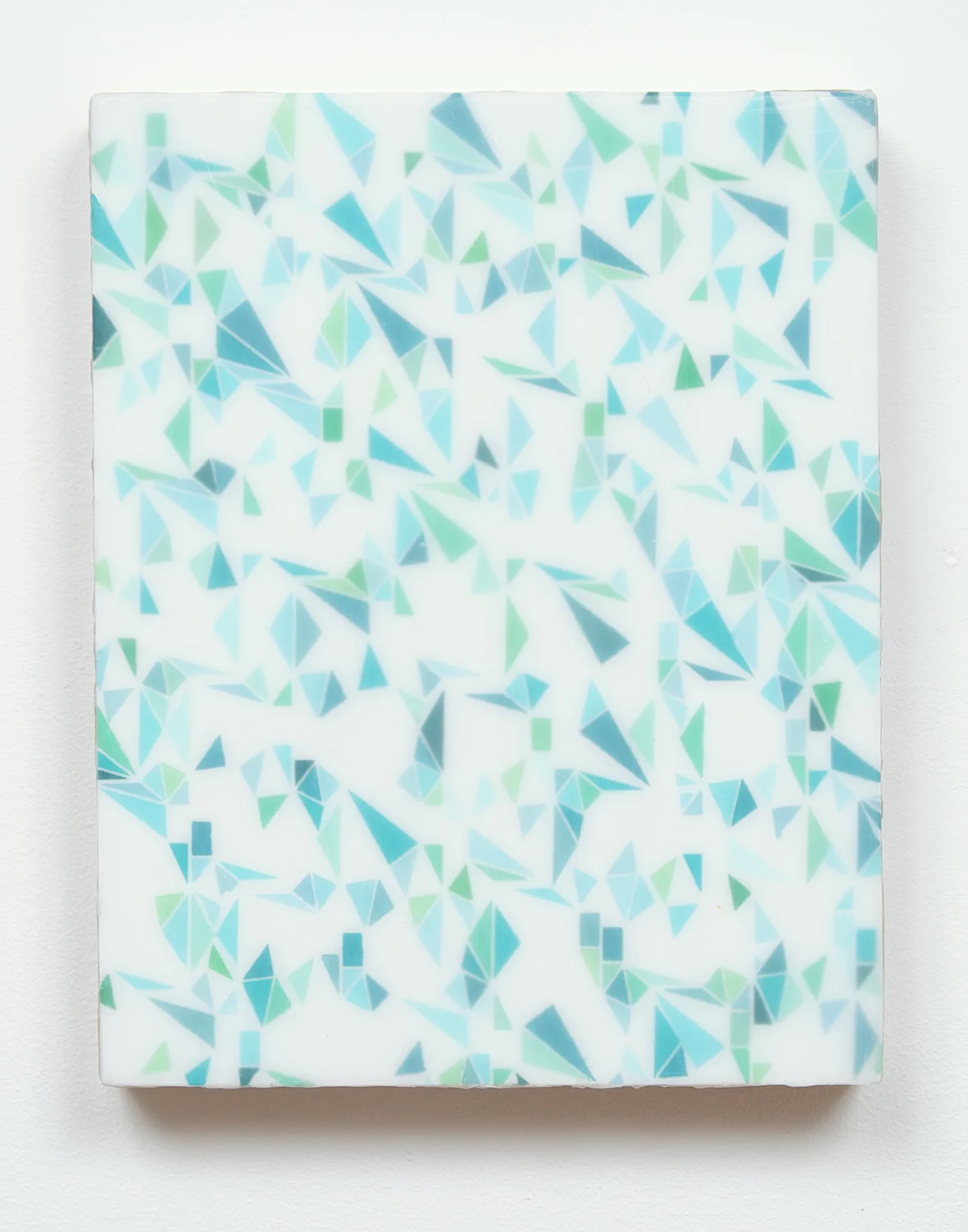 Metry 2014. Acrylic, mixed media and wood. 28cmx20cm