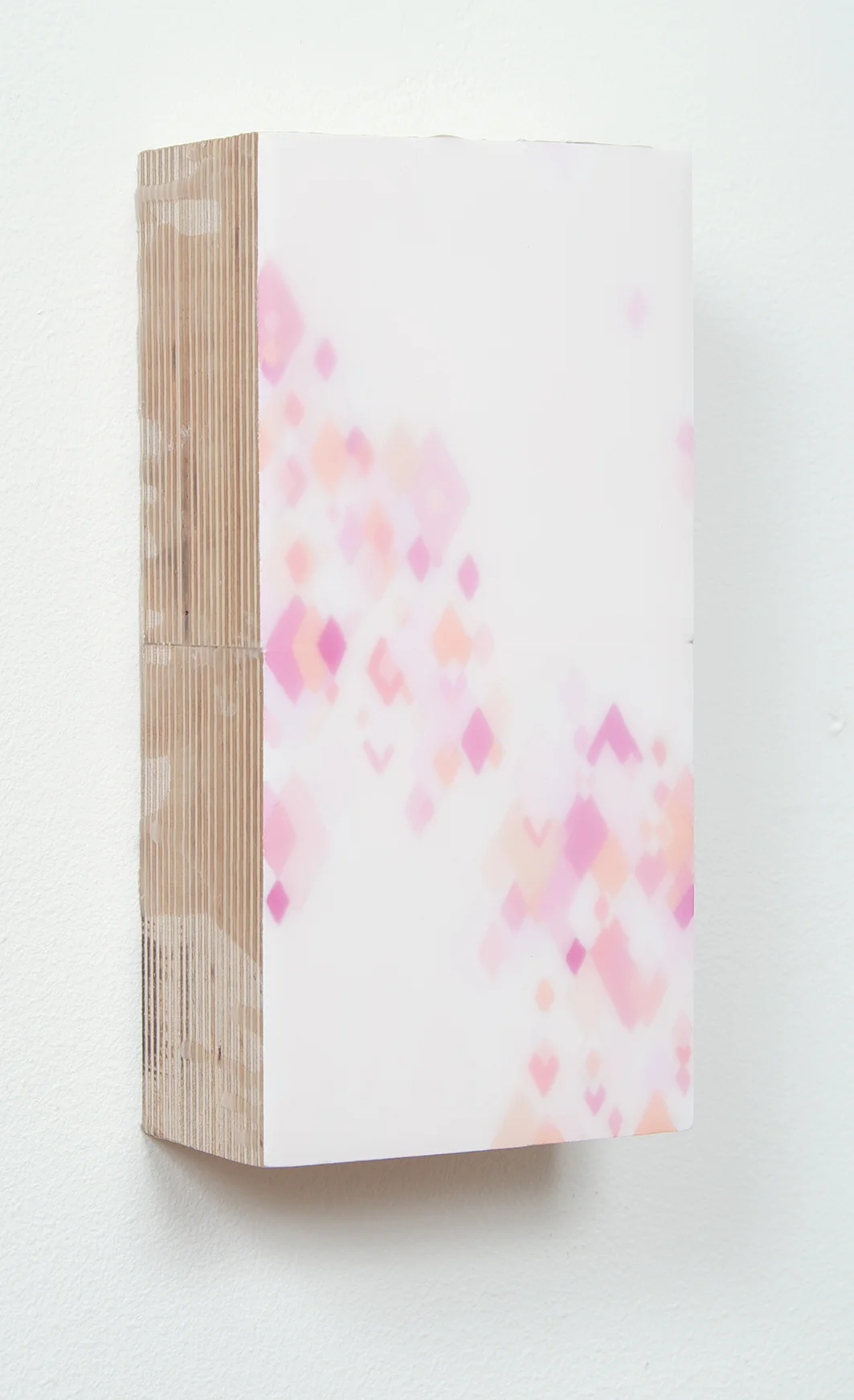 The Rose 2015 Acrylic, wax, wood. 20cmx10cmx5cm