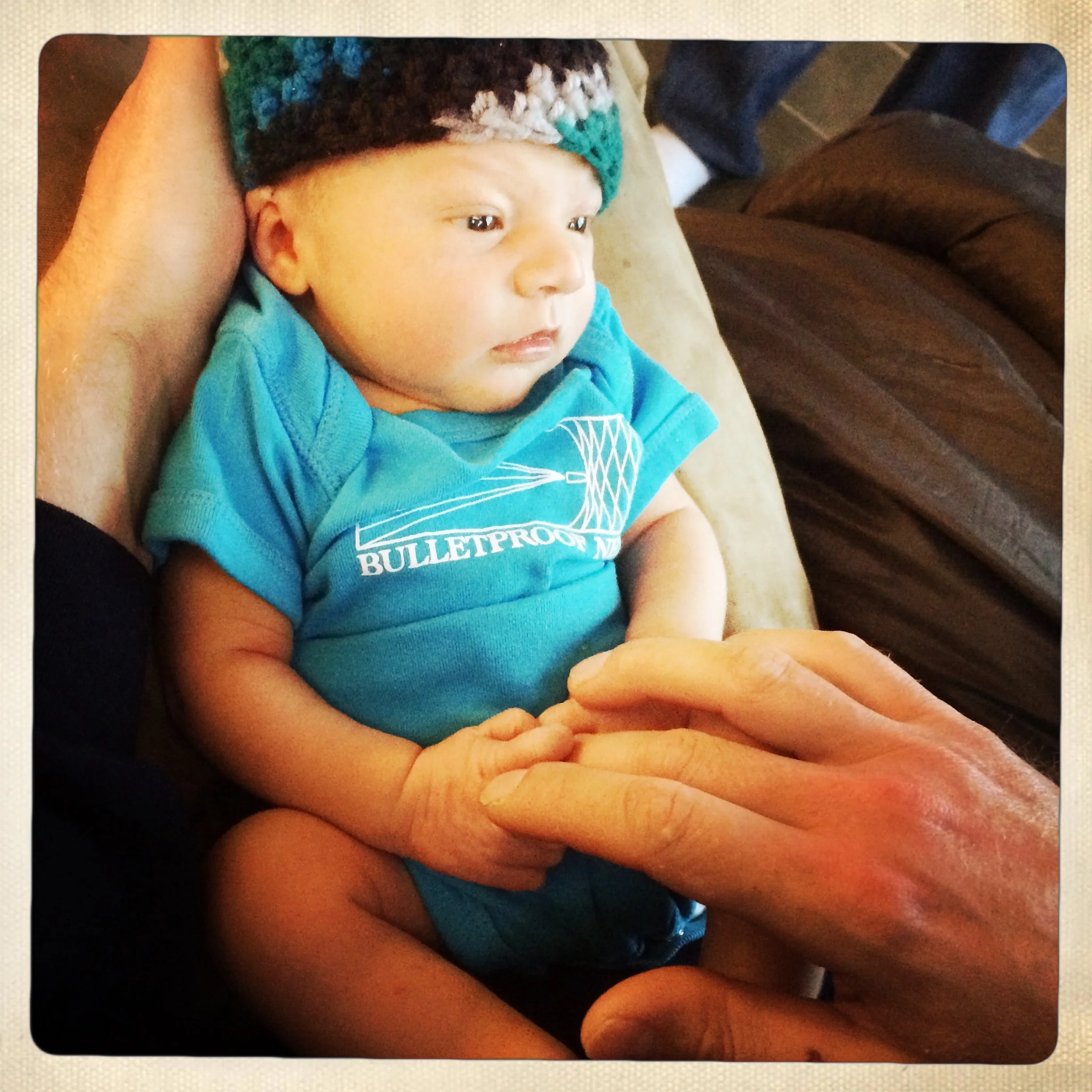 The newest member of the BPN family Oberon Alby Jackson! Congratulations Curt and Jen!