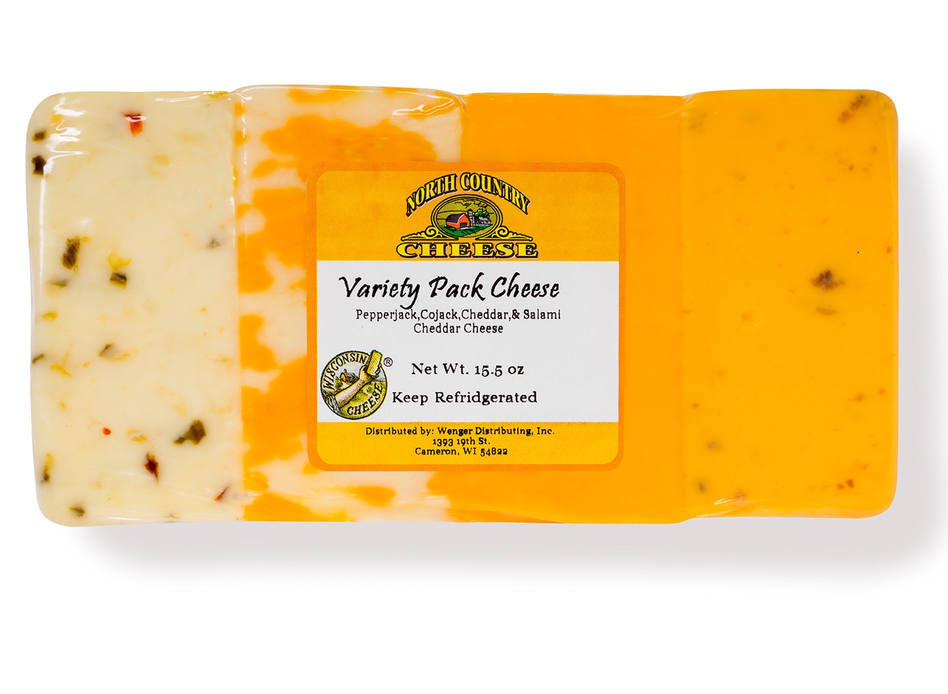 Variety Pack Cheese 15.5oz. — North Country Cheese