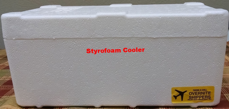 EXPANDED POLYSTYRENE COOLER 13 LITERS - FOR A CHEAP COLD CHAIN