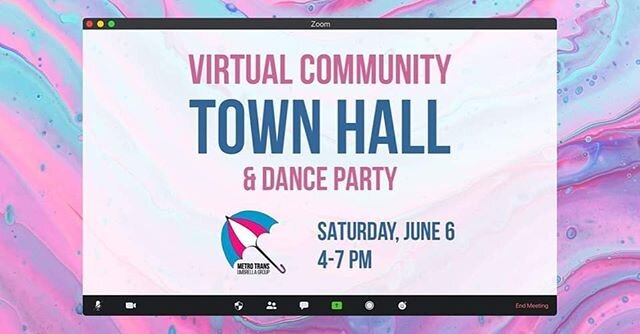 This afternoon is @stlmetrotrans&rsquo; virtual town hall, and @jillianskrillian will be DJing a short virtual dance party after the meeting portion.

AND:
We are doing a donation match challenge during the set! We will match up to $100 in donations 