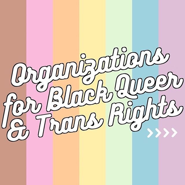 Repost from @bravetrails
&bull;
Black Queer &amp; Trans Rights Organizations to join, donate, and share. 🖤🤎❤️🧡💛💚💙💜 #BlackLivesMatter #PrideMonth #TonyMcdade #QPOC #BlackTransLivesMatter