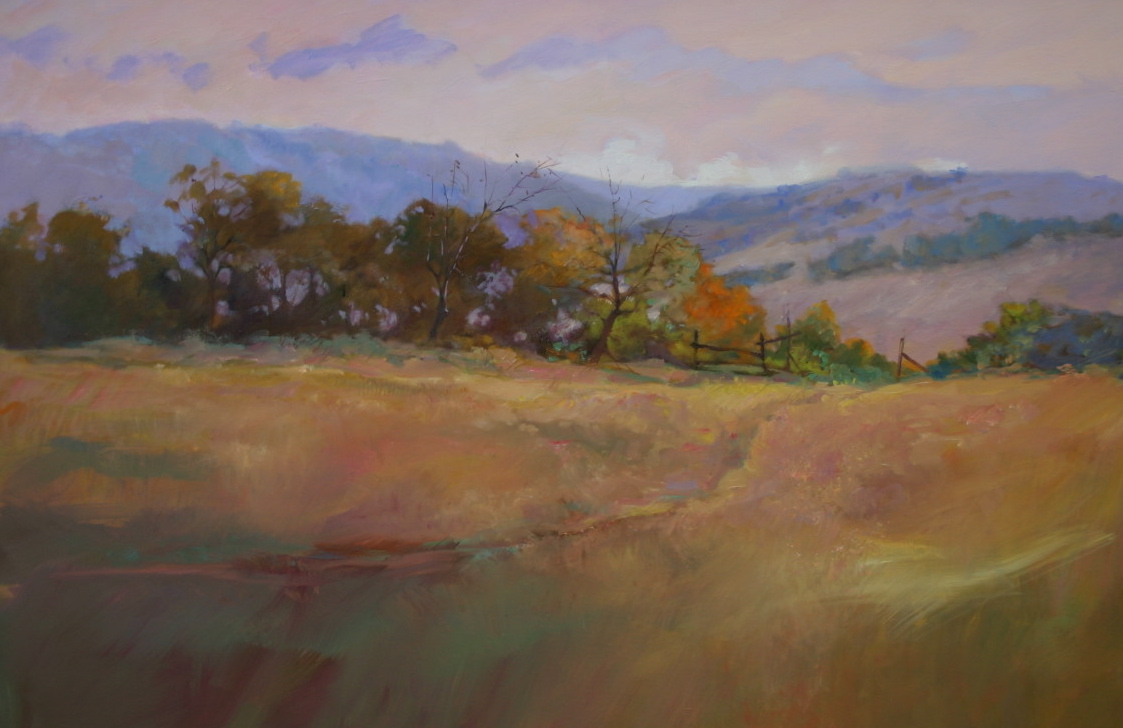leelanau hills, autumn 24 x 36 oil on canvas
