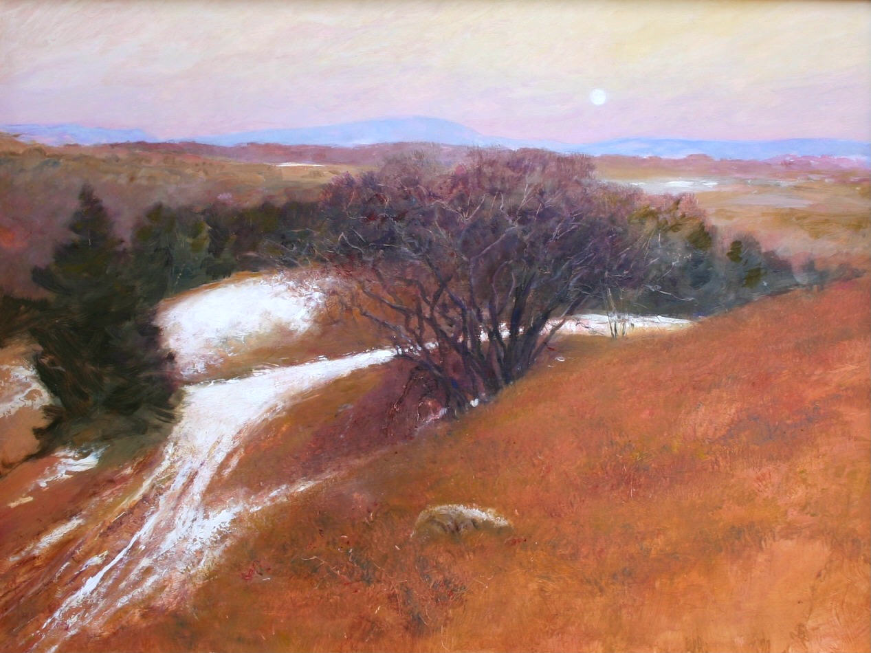 spring snow drifts, alpers road s o l d