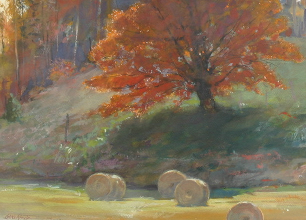 HAY BALES, AUTUMN S O L D