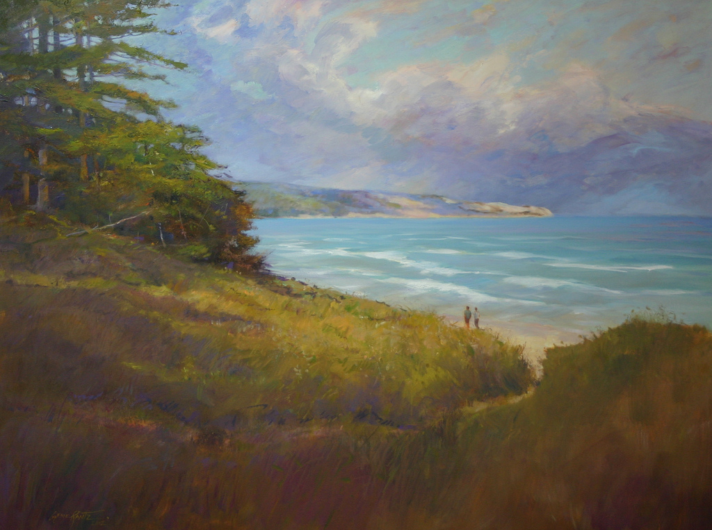 sleeping bear point from sunset drive