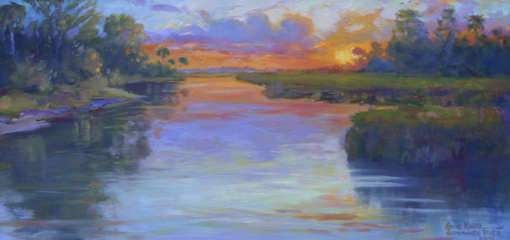 way down upon the suwannee river 12 x 24 giclee print
