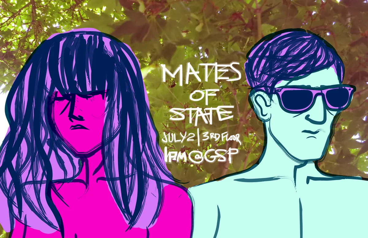 "Mates of State" Poster