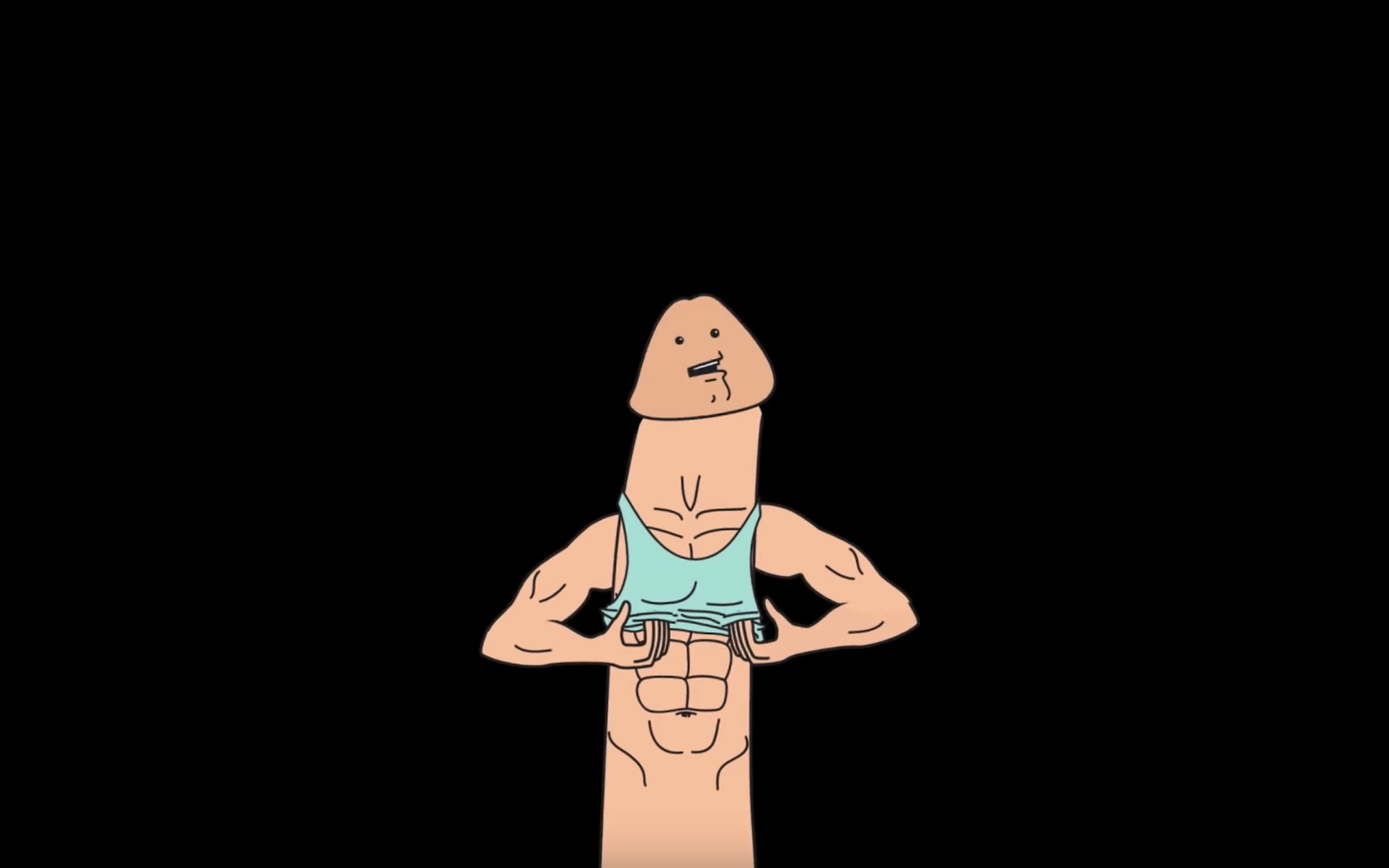 "6-Pack on a Dick" (Lil Dicky's "Ex-Girlfriend" Video)