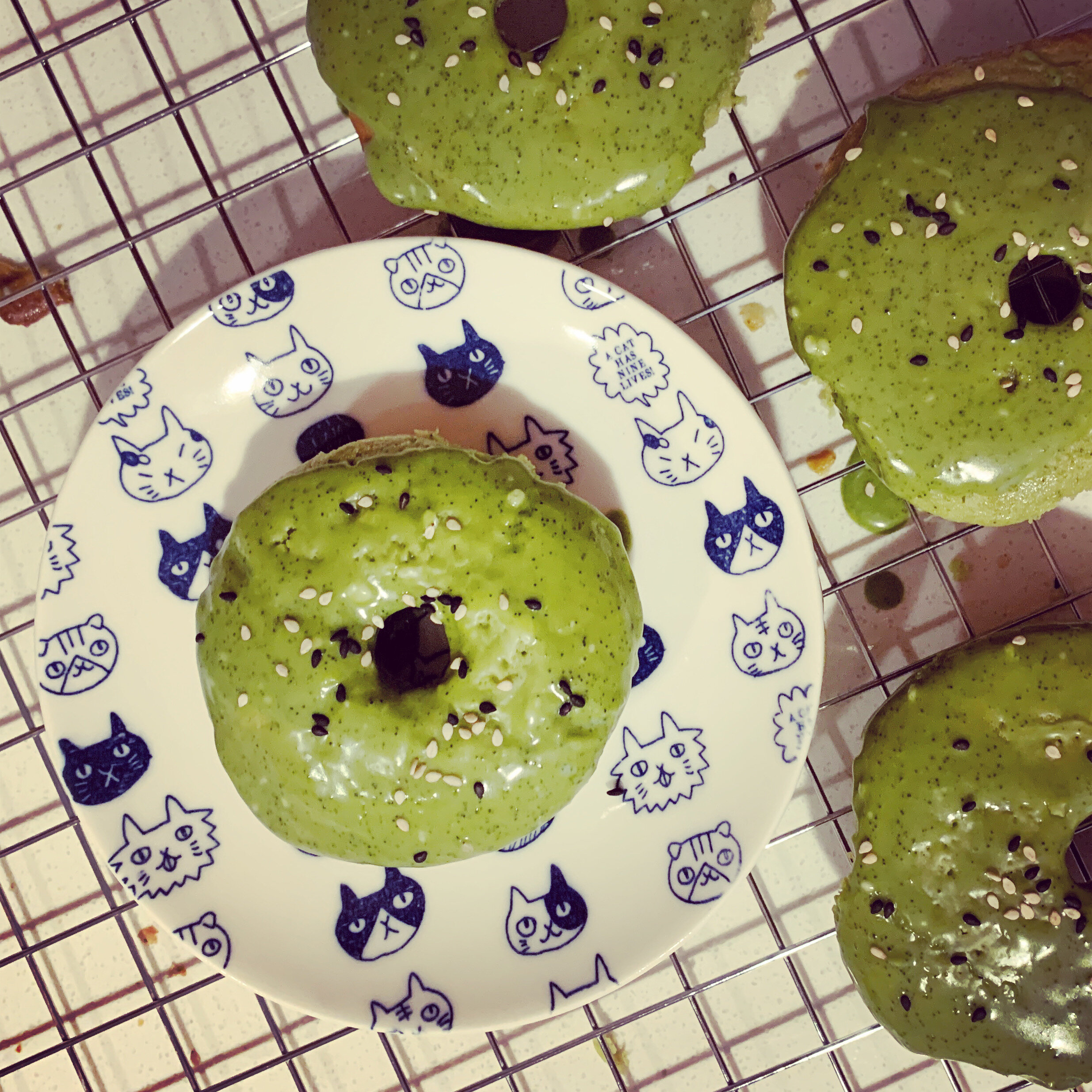 Mochi Donuts (Matcha)
