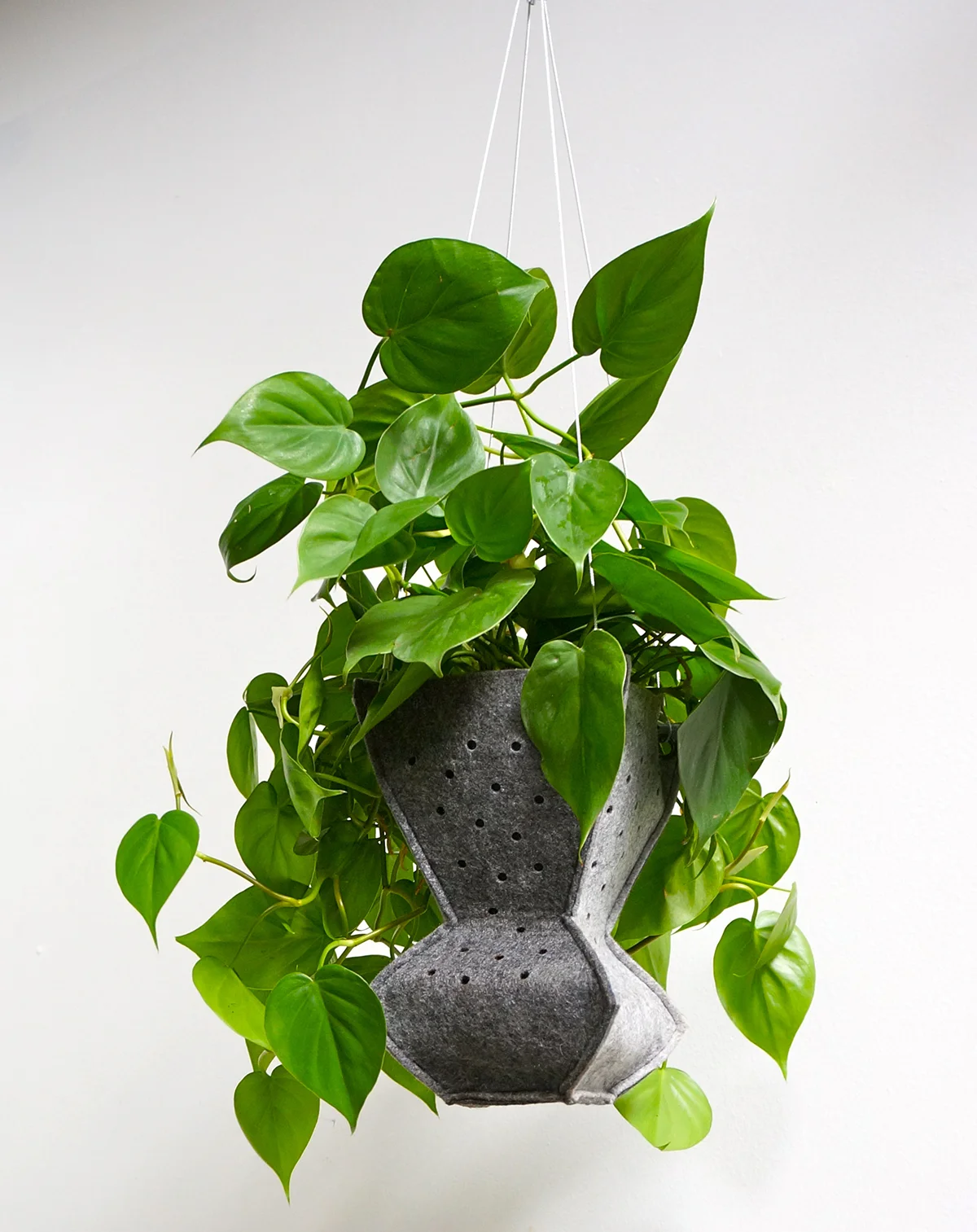 Small Felt Hanging Vessel