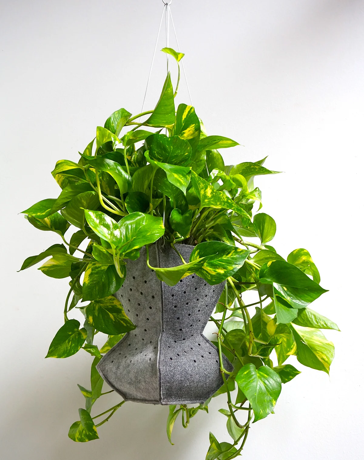 Large Felt Hanging Vessel