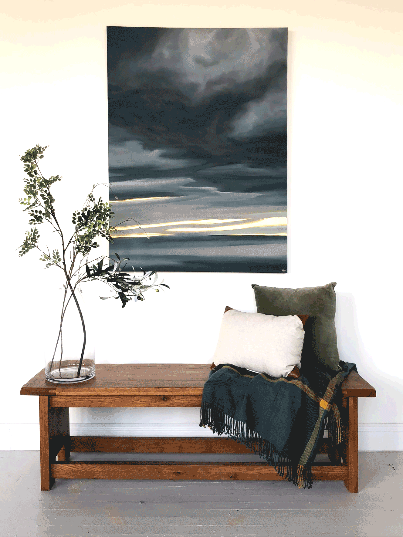 Living with Art How to Hang and Style Artwork — Allie Dattilio, fine