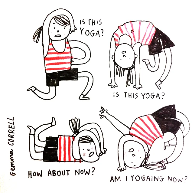 cartoon by the hilarious Gemma Correll