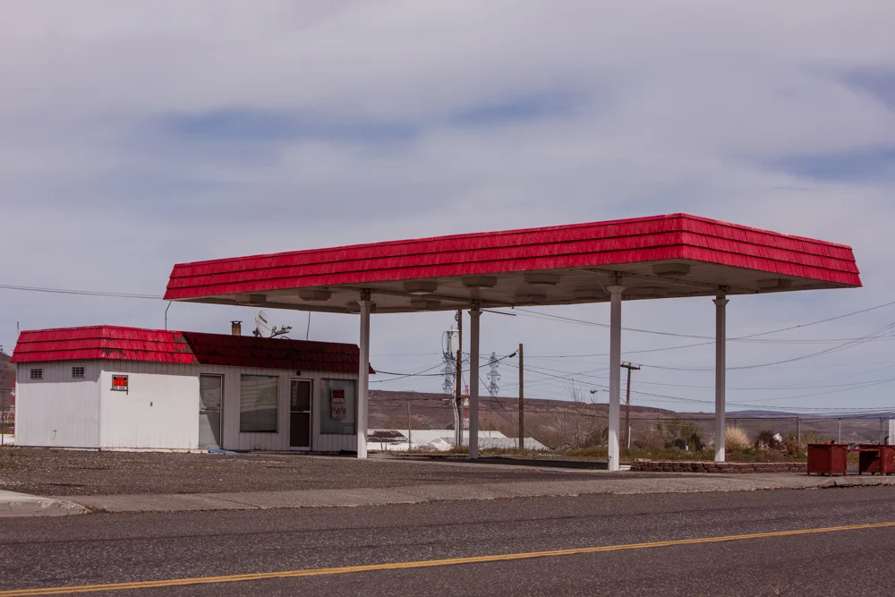 gas station
