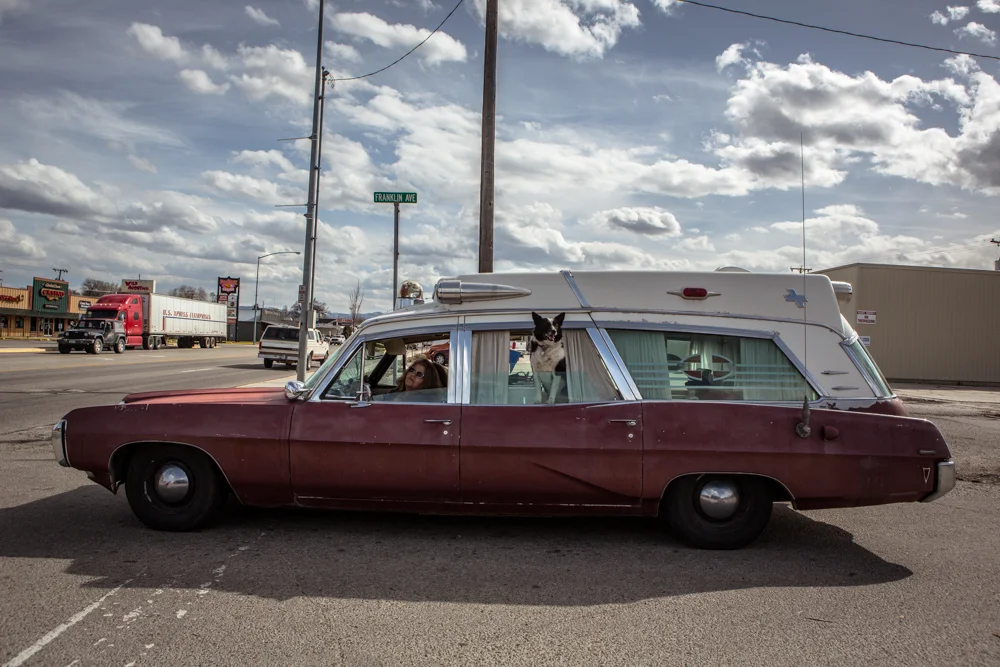 1968 Pontiac ambulance