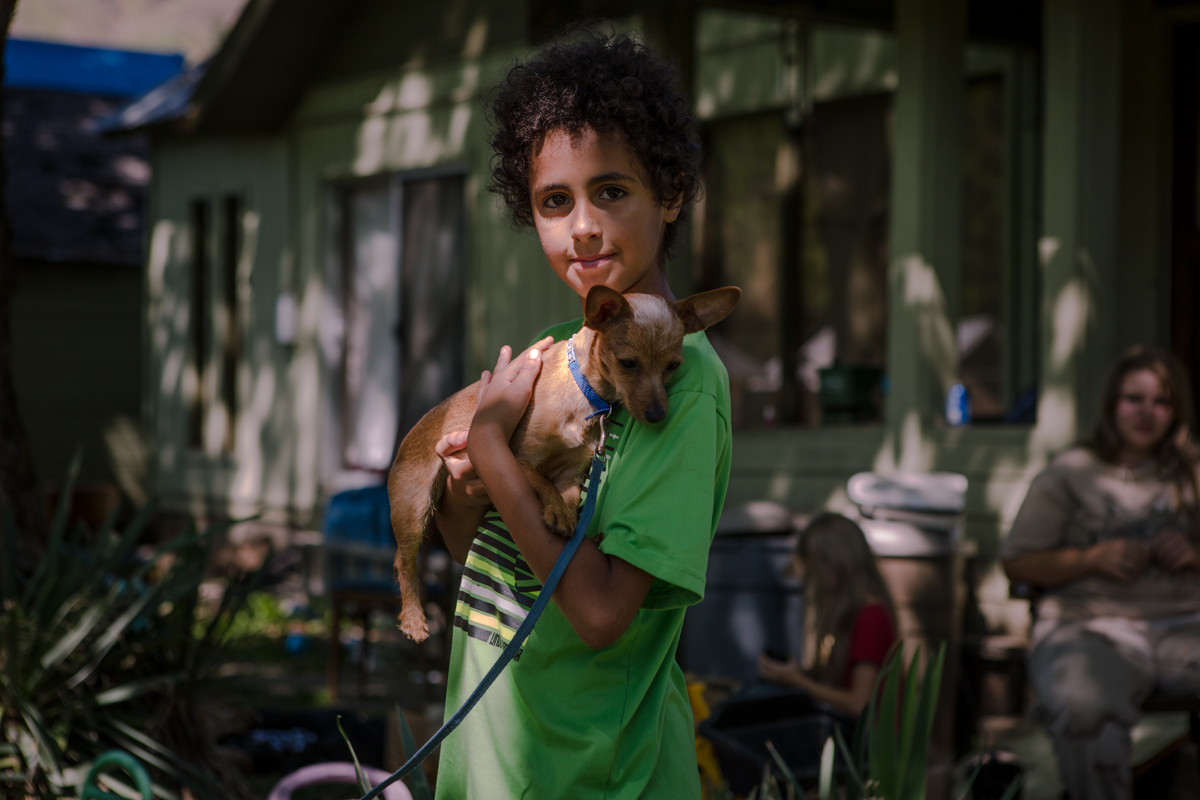 Young man, Kooskia, Idaho