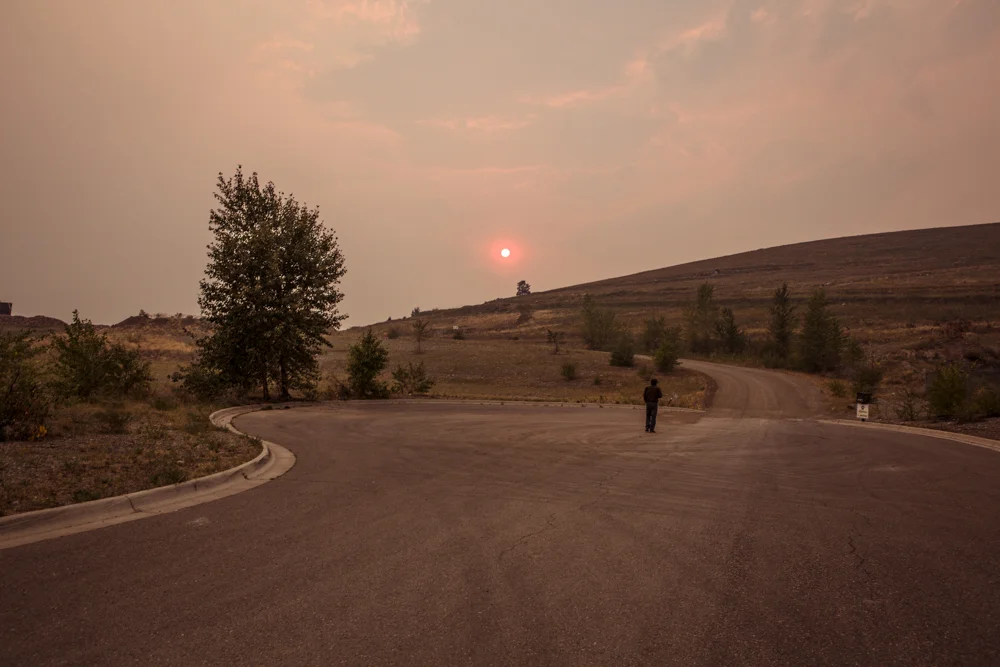 heavy smoke in Missoula, MT
