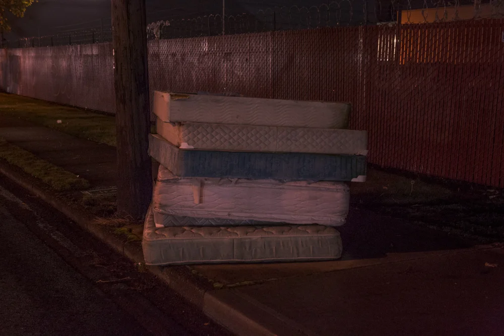 dirty mattresses 82nd st. Portland, Or