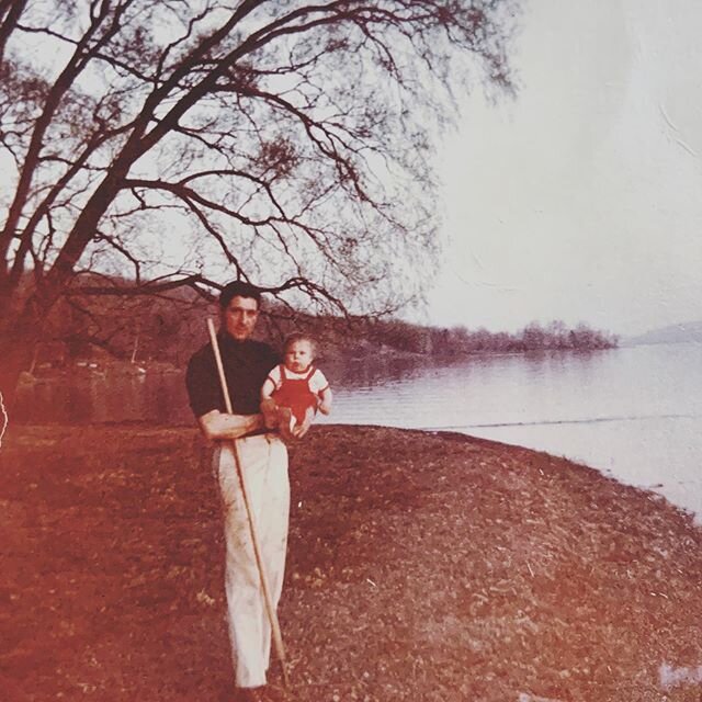 Happy Father&rsquo;s Fay Dad! I miss &amp; love you very much. This photo, spring 1969 at Owasco lake. This is where my love of fishing all began. Hard to believe I&rsquo;m 40 in this picture.