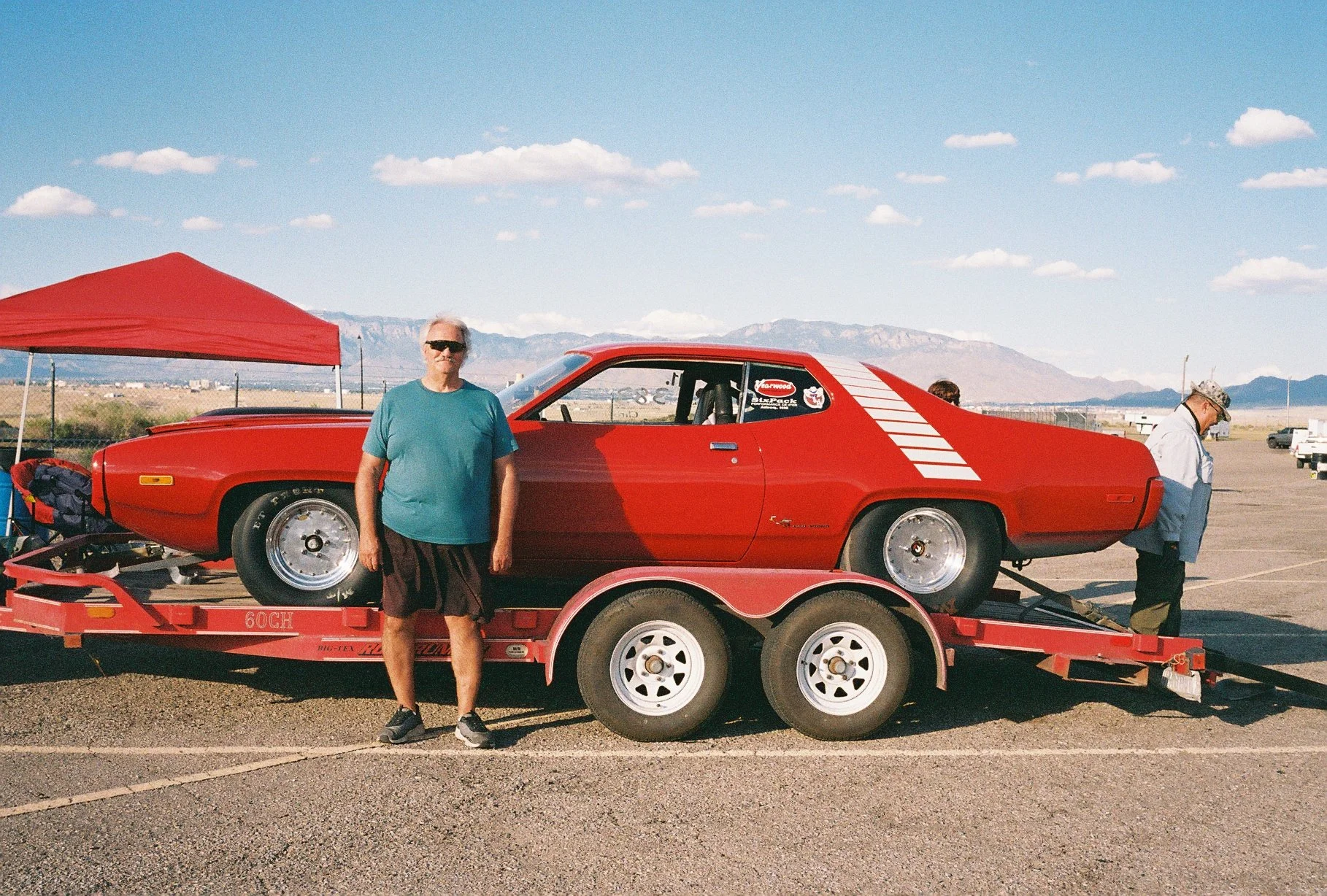 Chris and his Barracuda
