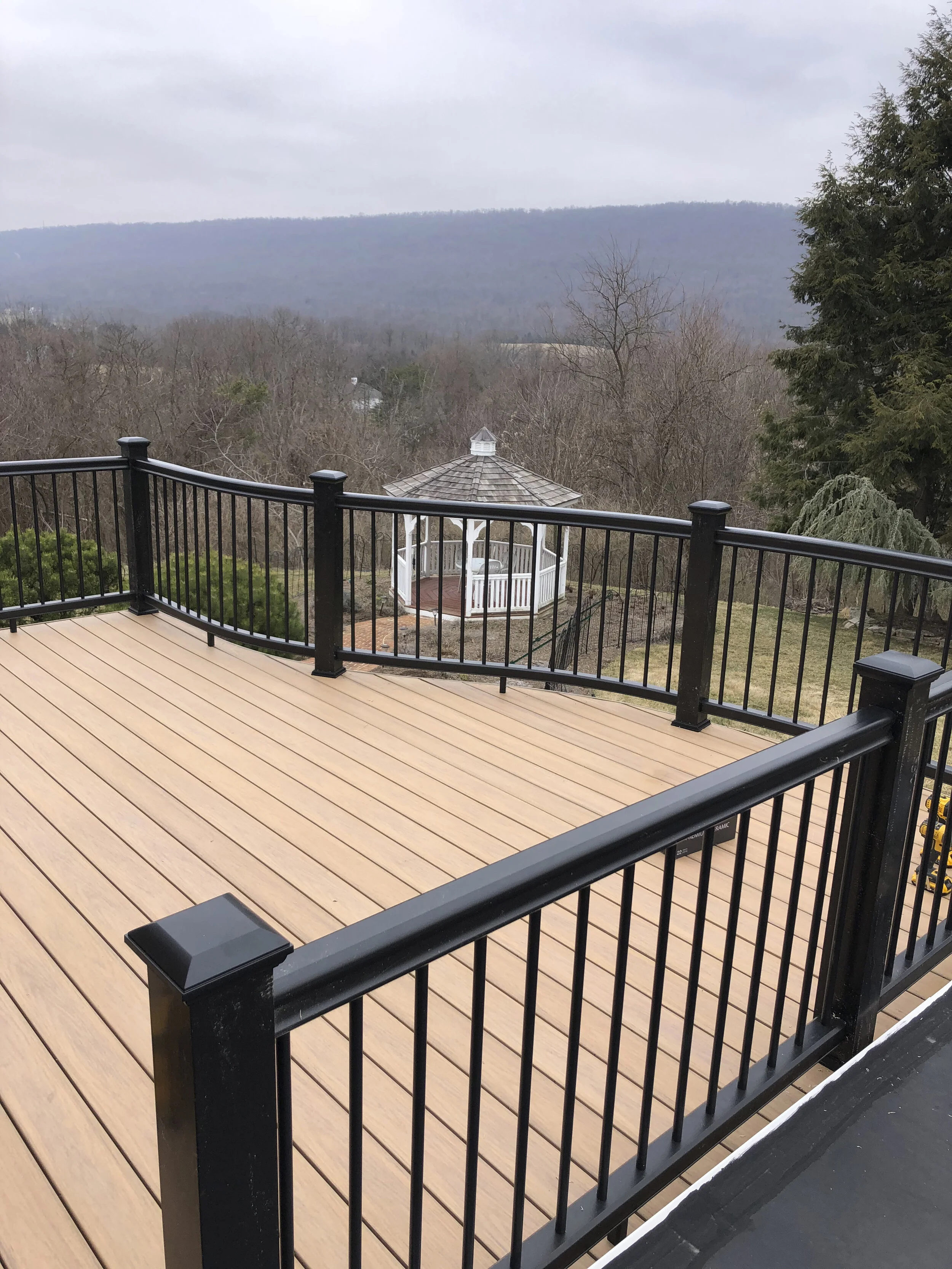 trex deck pictures and ideas on Curved Composites Bugh Inc
