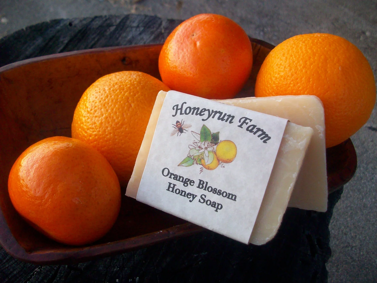 Orange Blossom Honey Soap - natural soap made with honey and