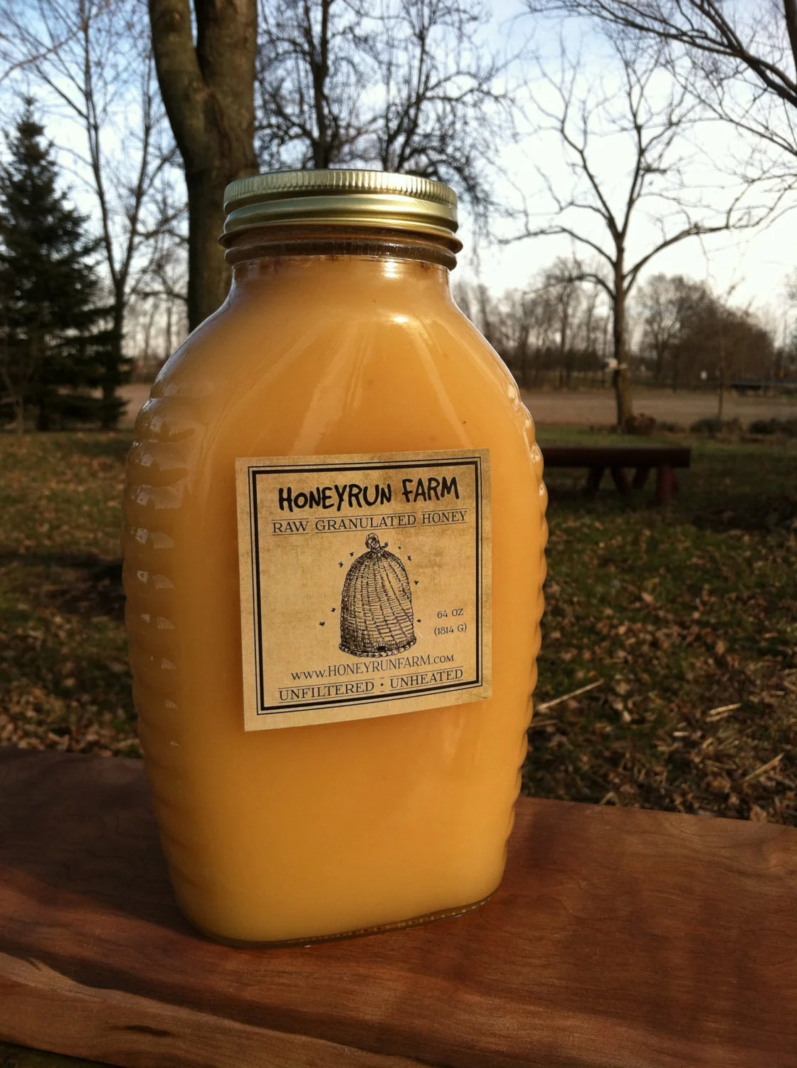 Pure Raw Honey — Honeyrun Farm